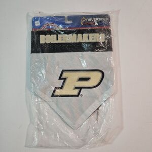 Pets First Collegiate Purdue Boilermakers Reversible Dog Collar Bandana L / XL